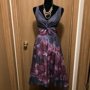 Lela Rose floral dress